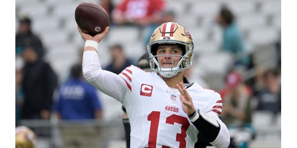 San Francisco 49ers-spelare arbetar tillsammans för att besegra mäktiga rivaler Jacksonville Jaguars